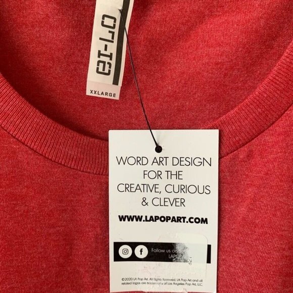 LA POP ART Women's Premium Word Art T-Shirt - The Word Love In 44 Languages - Picture 5 of 5